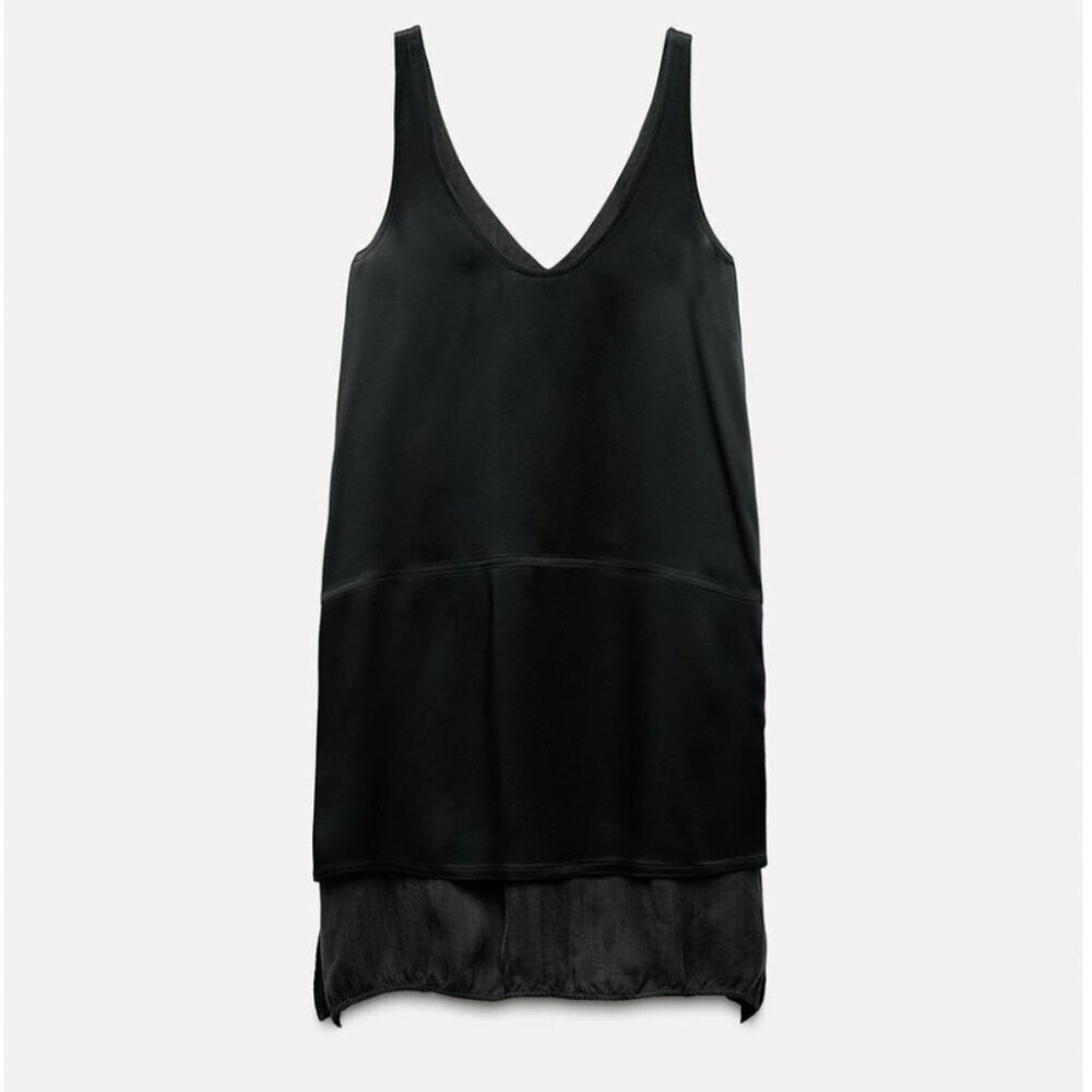 ZW COLLECTION SHORT STRAPPY DRESS - Grey MARL SIZE S,  M NWT - Picture 9 of 13